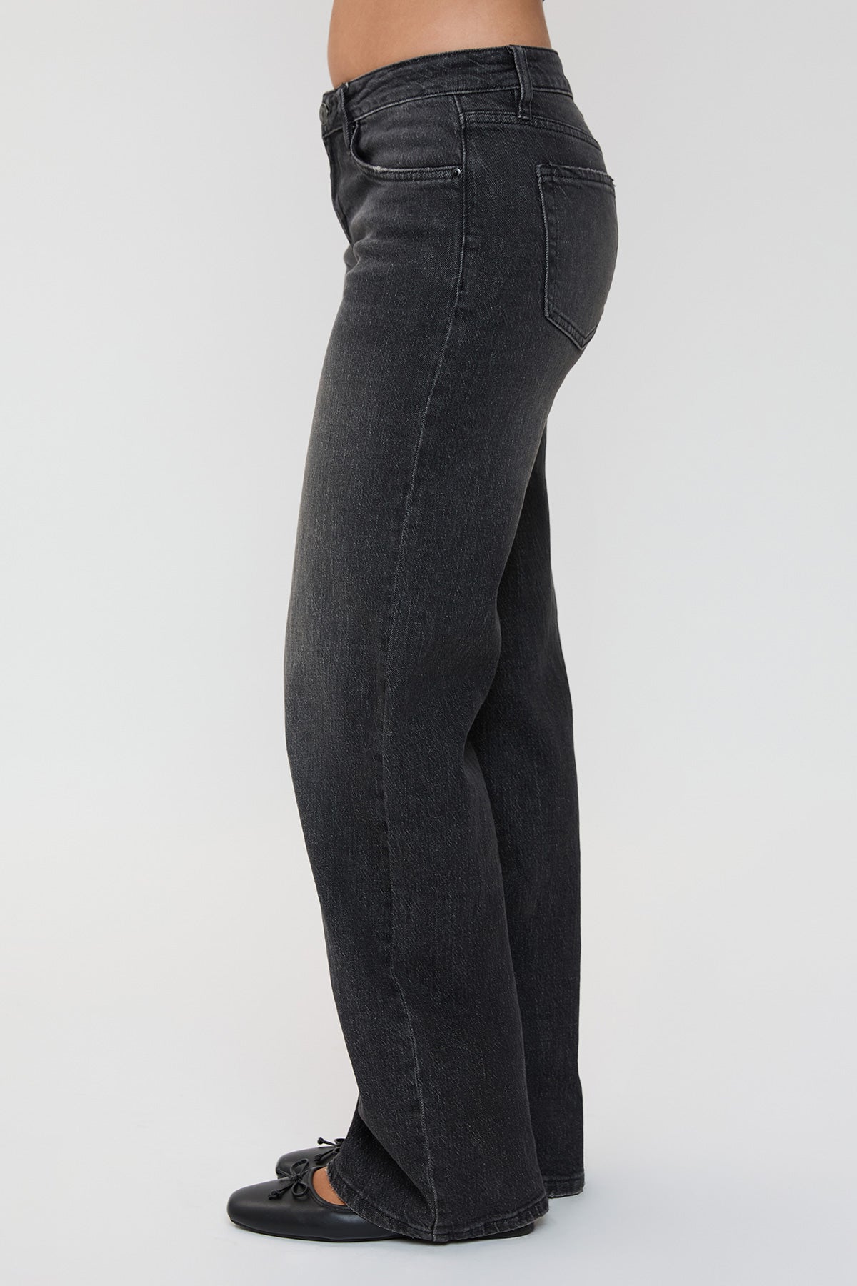 Women's Luxe Britney Wide Leg Jeans YMI JEANS